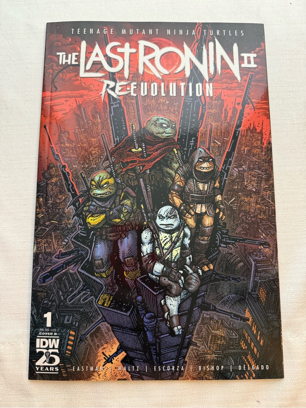 The Last Ronin II Re-Evolution #1 & #2 Variant Lot of 6 1st Print TMNT - Picture 12 of 13